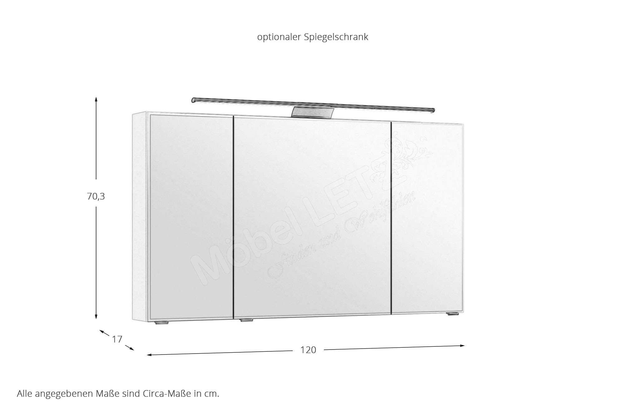 Badezimmer 6005 Möbel von Ihr - Online-Shop online graphit | Letz Pelipal