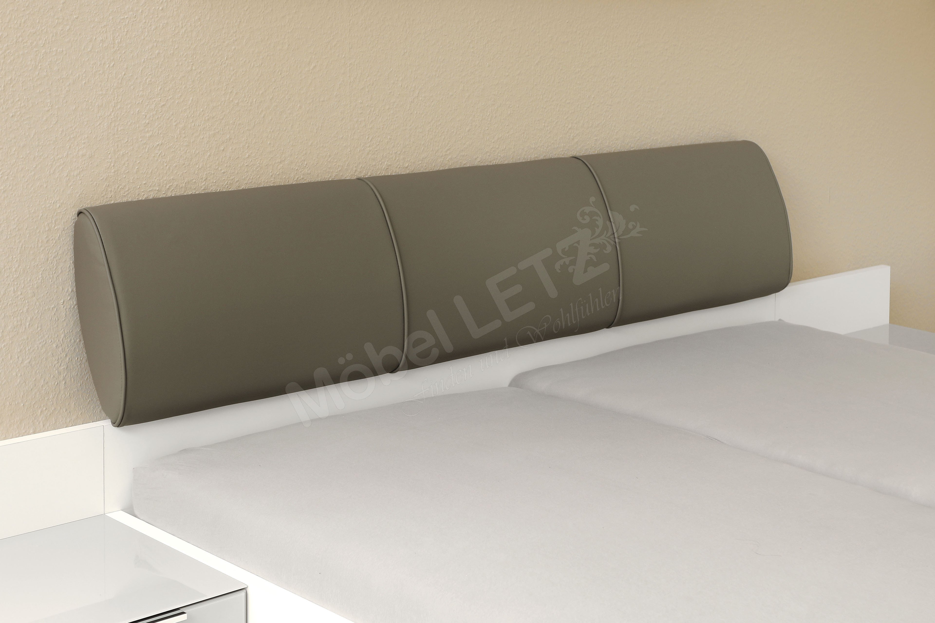 Nolte concept me 500+320 Schlafzimmerset weiß-seidengrau | Möbel Letz