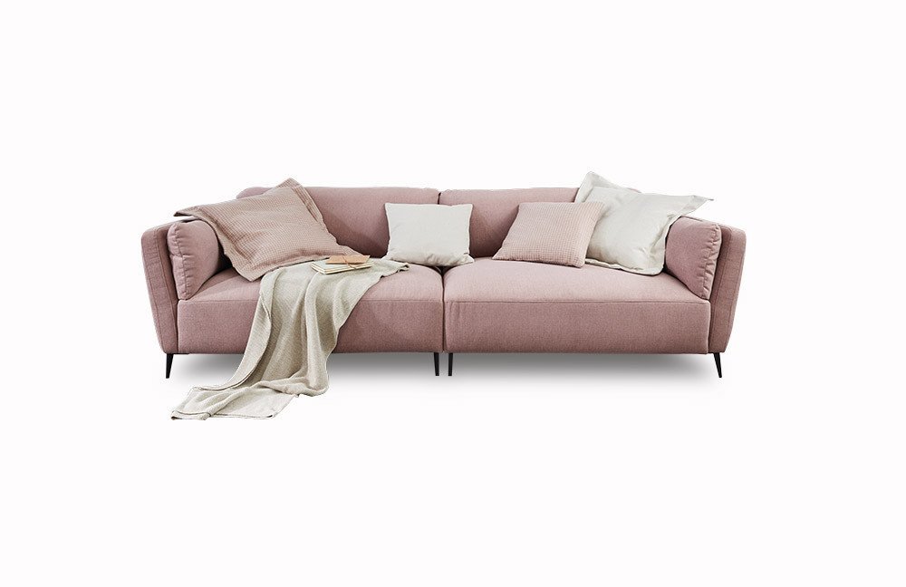 Candy Polstermöbel Cartagena Megasofa in Rosa Möbel Letz Ihr Online