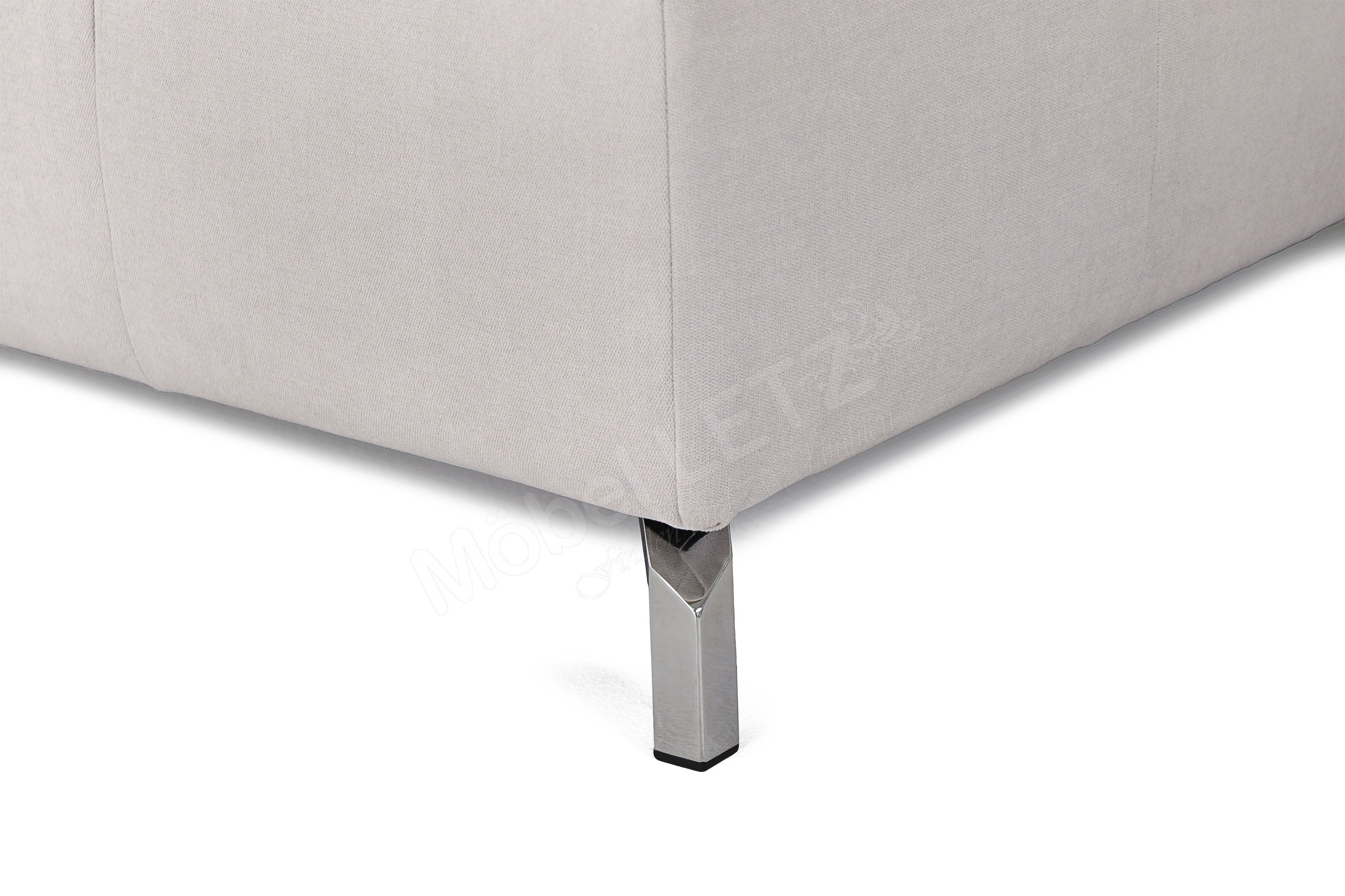 Candy Polstermöbel Wisconsin / Wilson Polsterecke silber | Möbel Letz