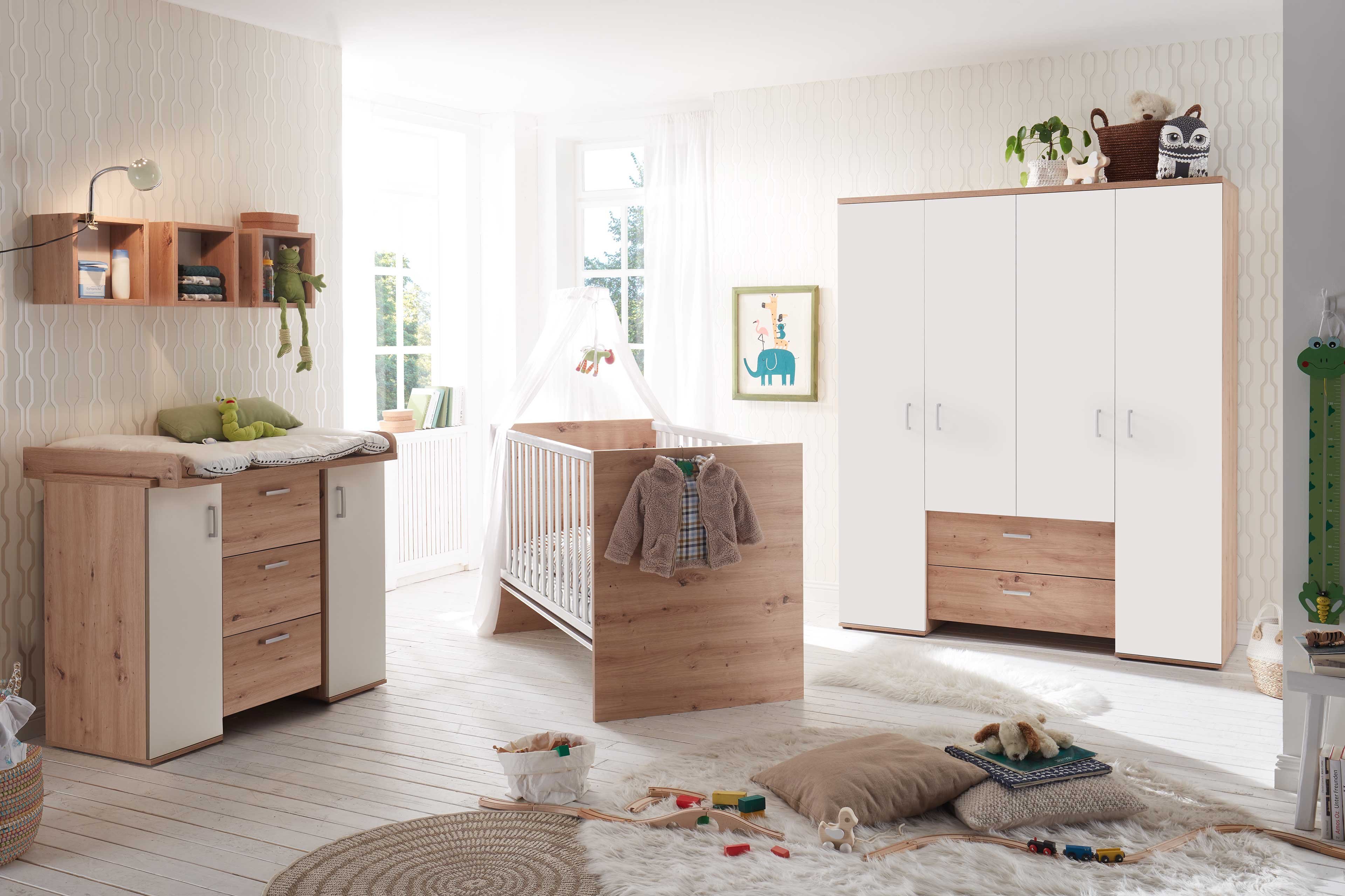 Cindy Mäusbacher Online-Shop Babyzimmer Möbel | Asteiche - Letz Ihr weiß -