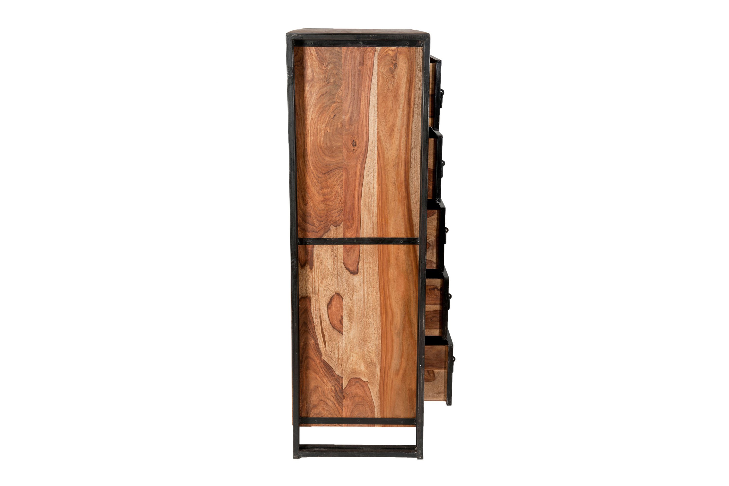 Möbel Ihr Panama Highboard Akazie - Letz von Online-Shop naturbelassene SIT | Möbel