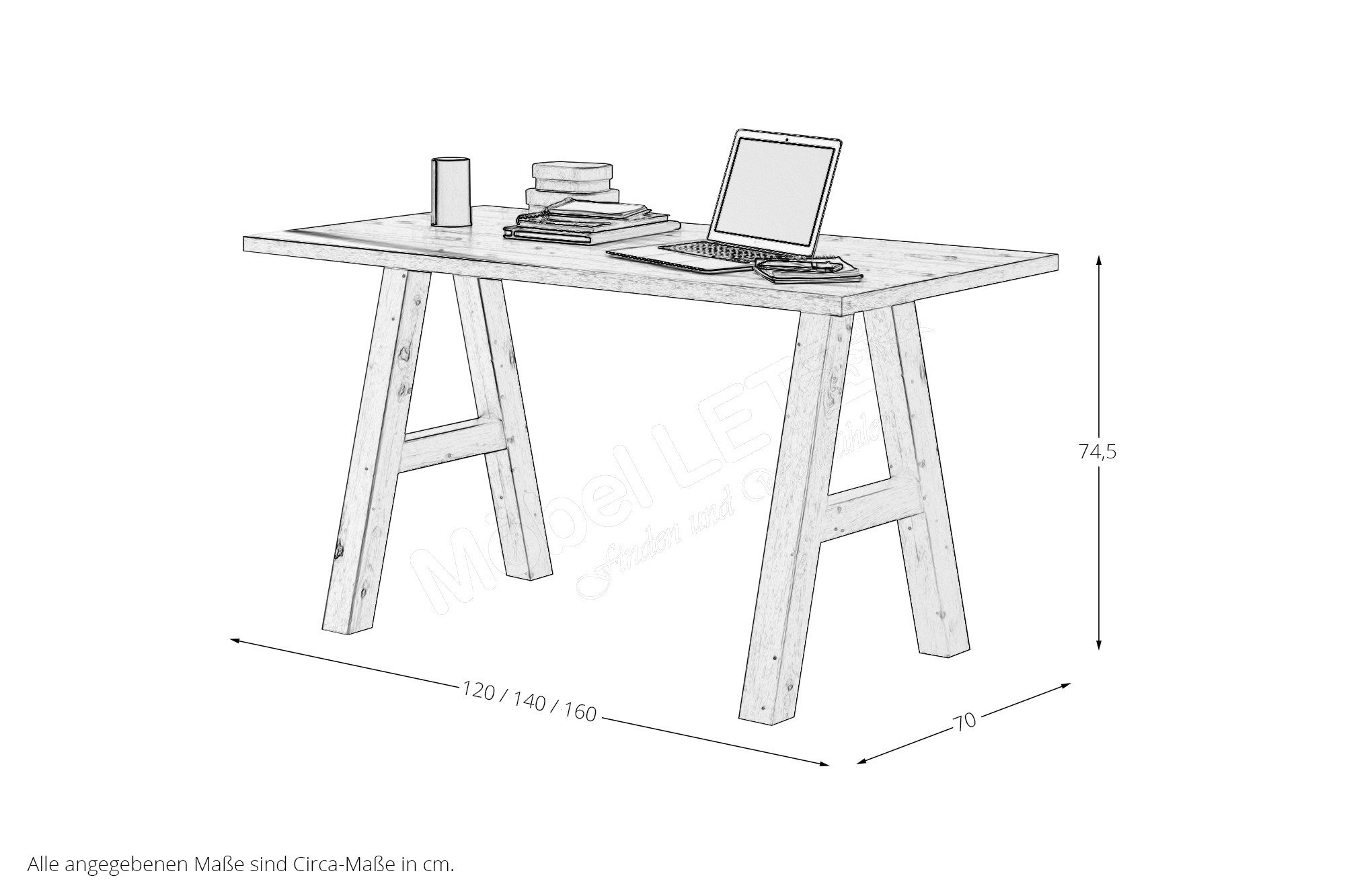 Mäusbacher Big System Office Tisch Ihr Möbel Asteiche | Letz Online-Shop 