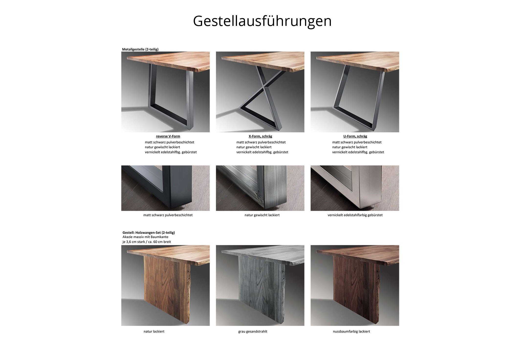 Ihr Möbel nussbaumfarbig Wohnglücklich Online-Shop Letz | Esstisch - Thor