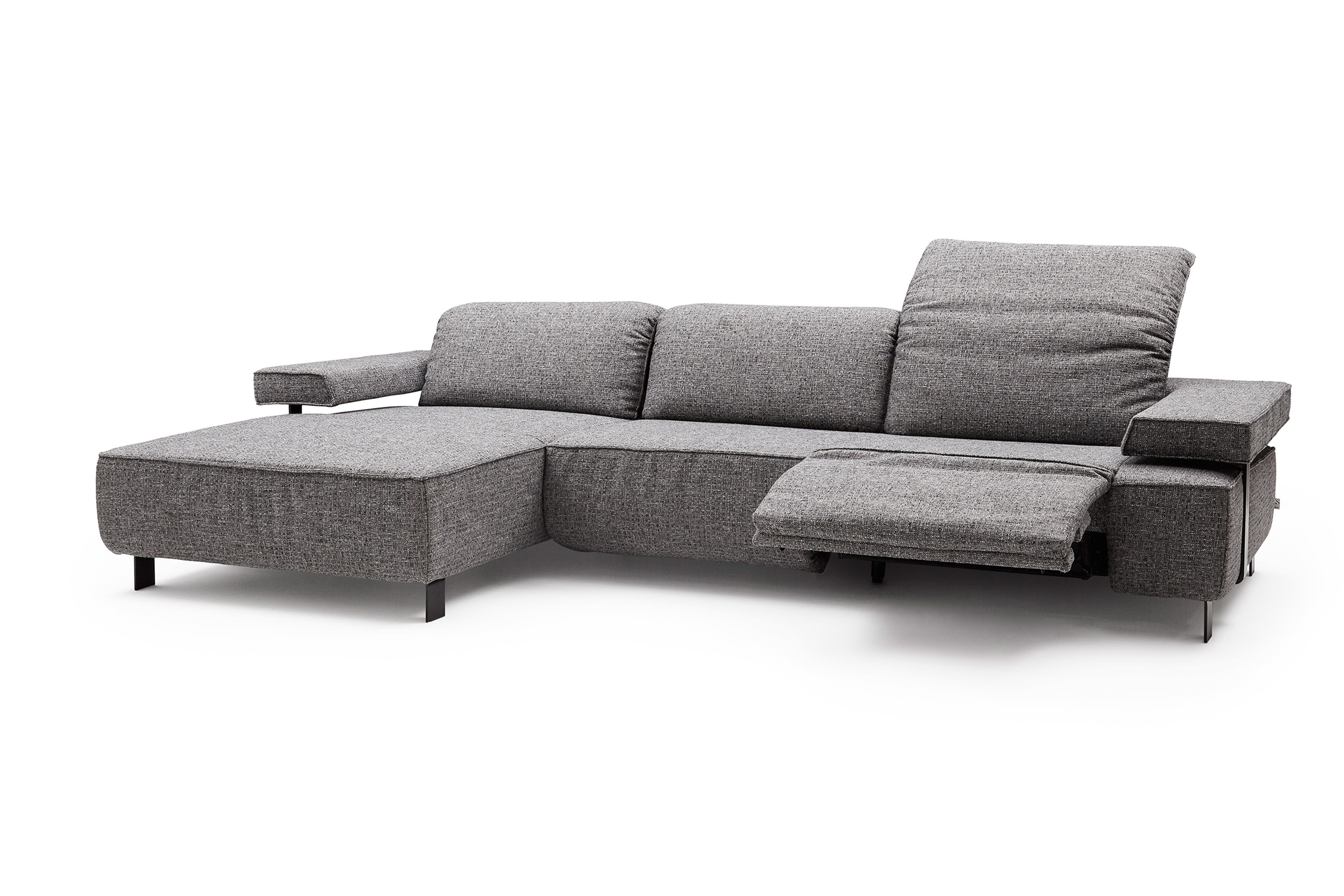 ES Brand Cosy Ecksofa in Grau Möbel Letz Ihr