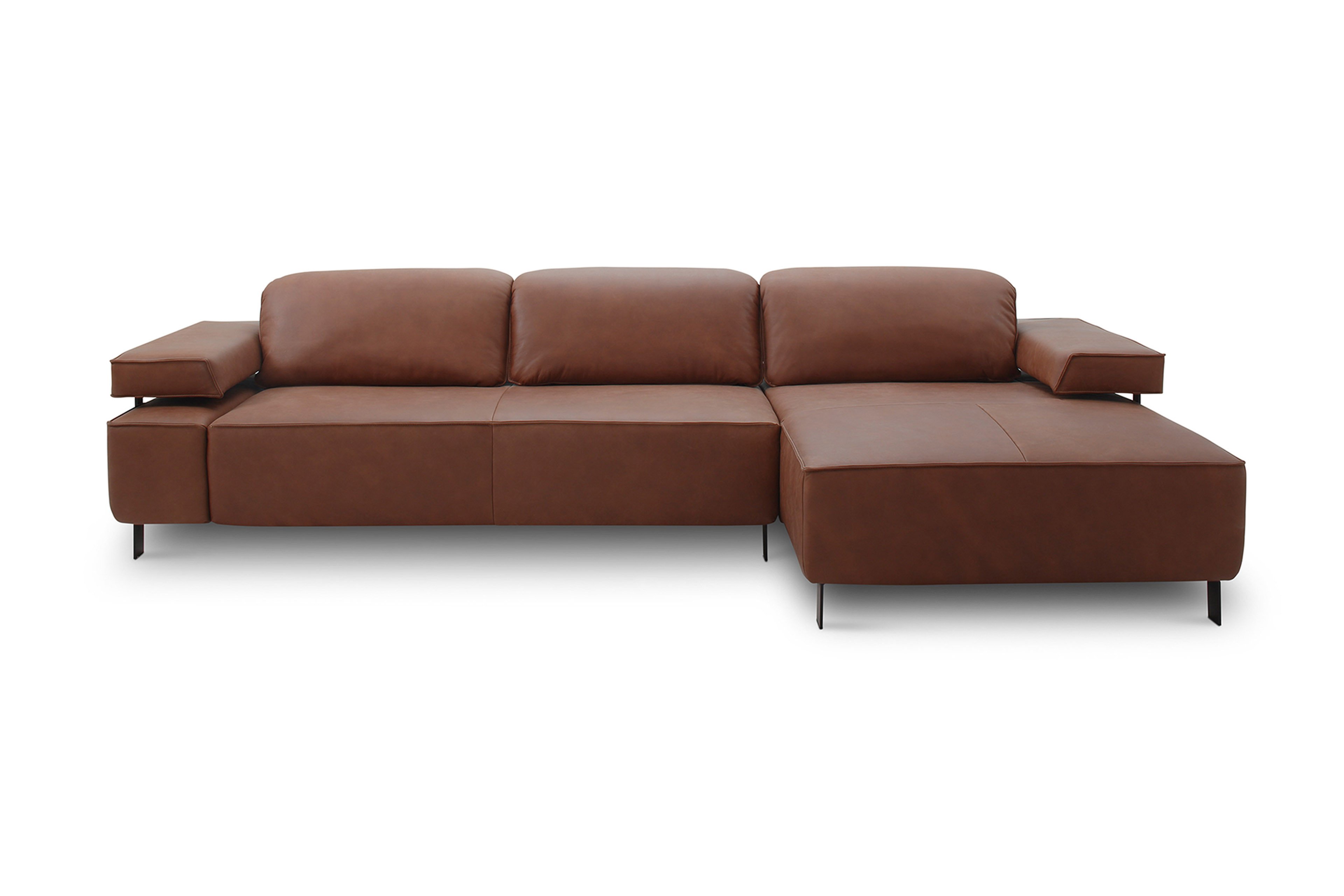 ES Brand Cosy Ledersofa cognac Möbel Letz Ihr