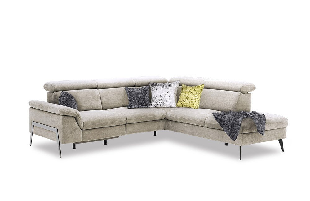 DFM Polstermöbel Atlanta Polstersofa beige | Möbel Letz - Ihr Online-Shop