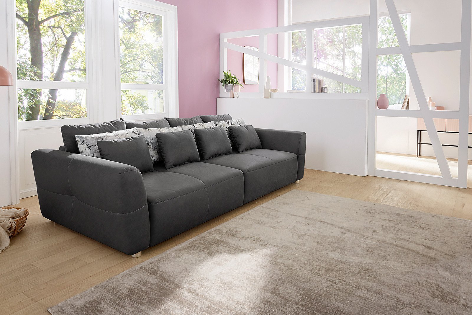 Jockenhöfer Gulliver Big Sofa dunkelgrau | Möbel Letz - Ihr Online-Shop