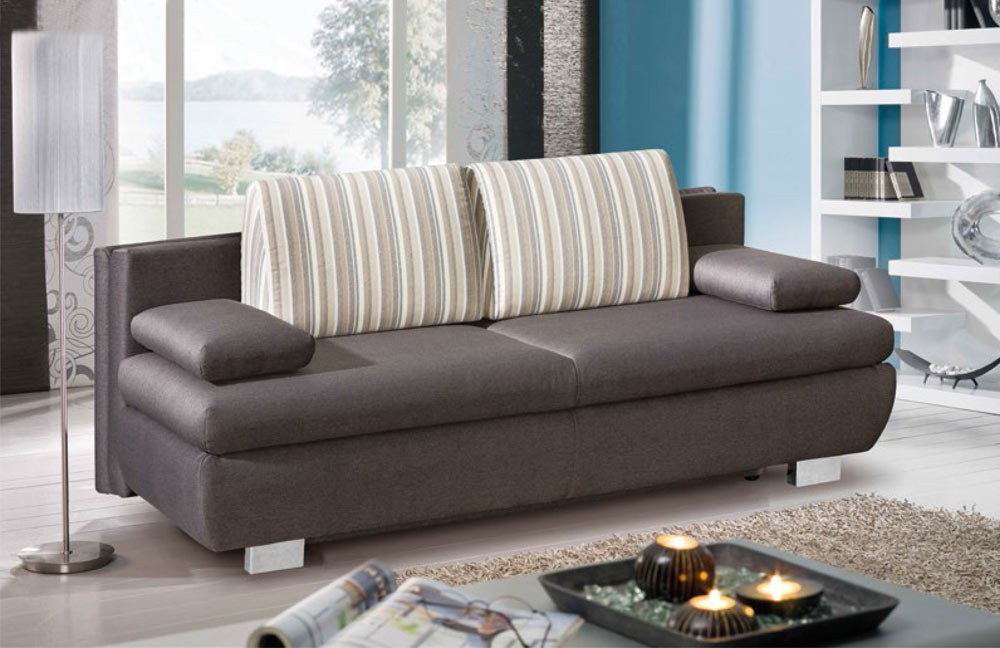 Restyl Dalia Schlafsofa mit Bettkasten in Braun | Möbel Letz - Ihr ...