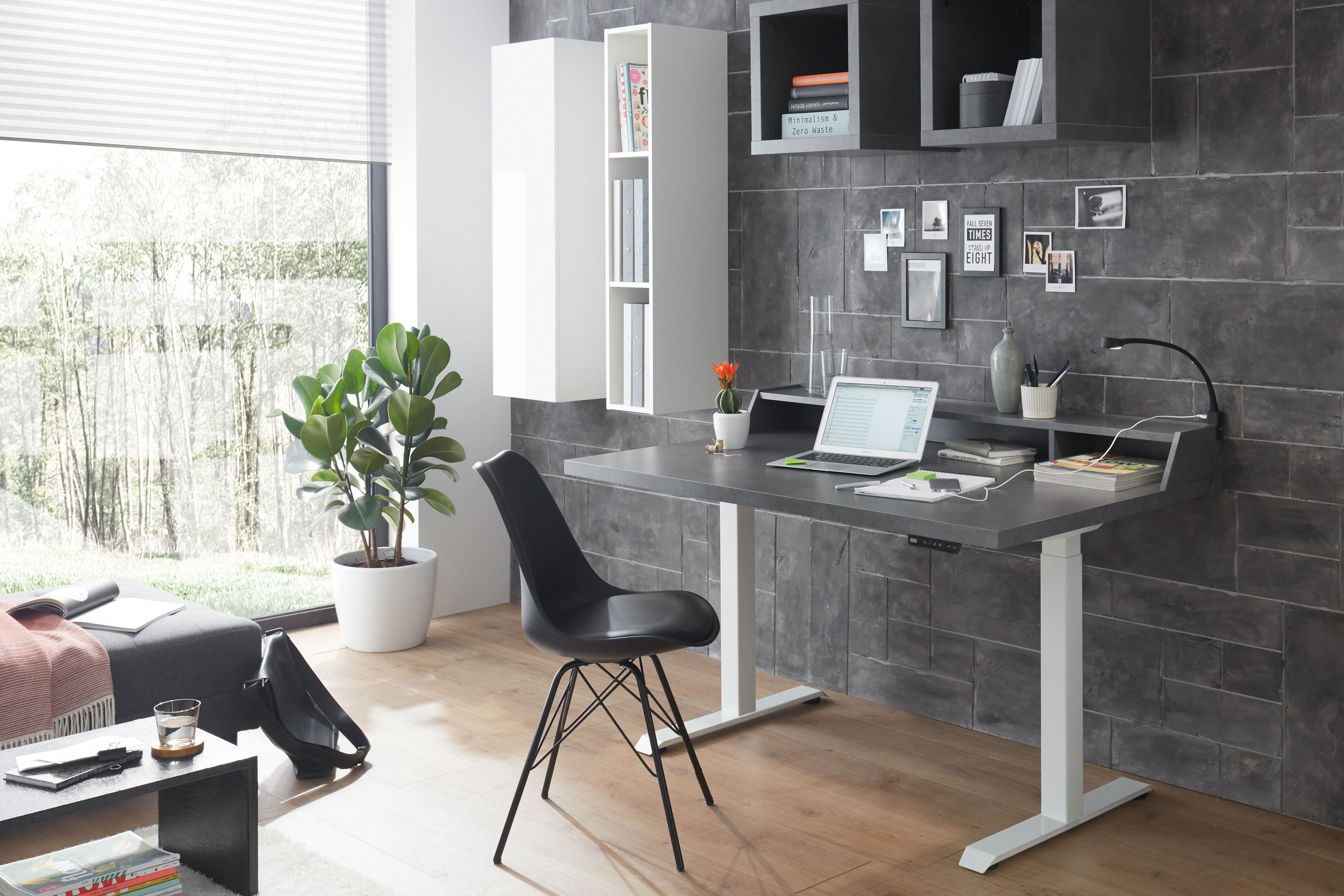 Office Möbel graphit Letz Tisch System | - Ihr Online-Shop Mäusbacher Big