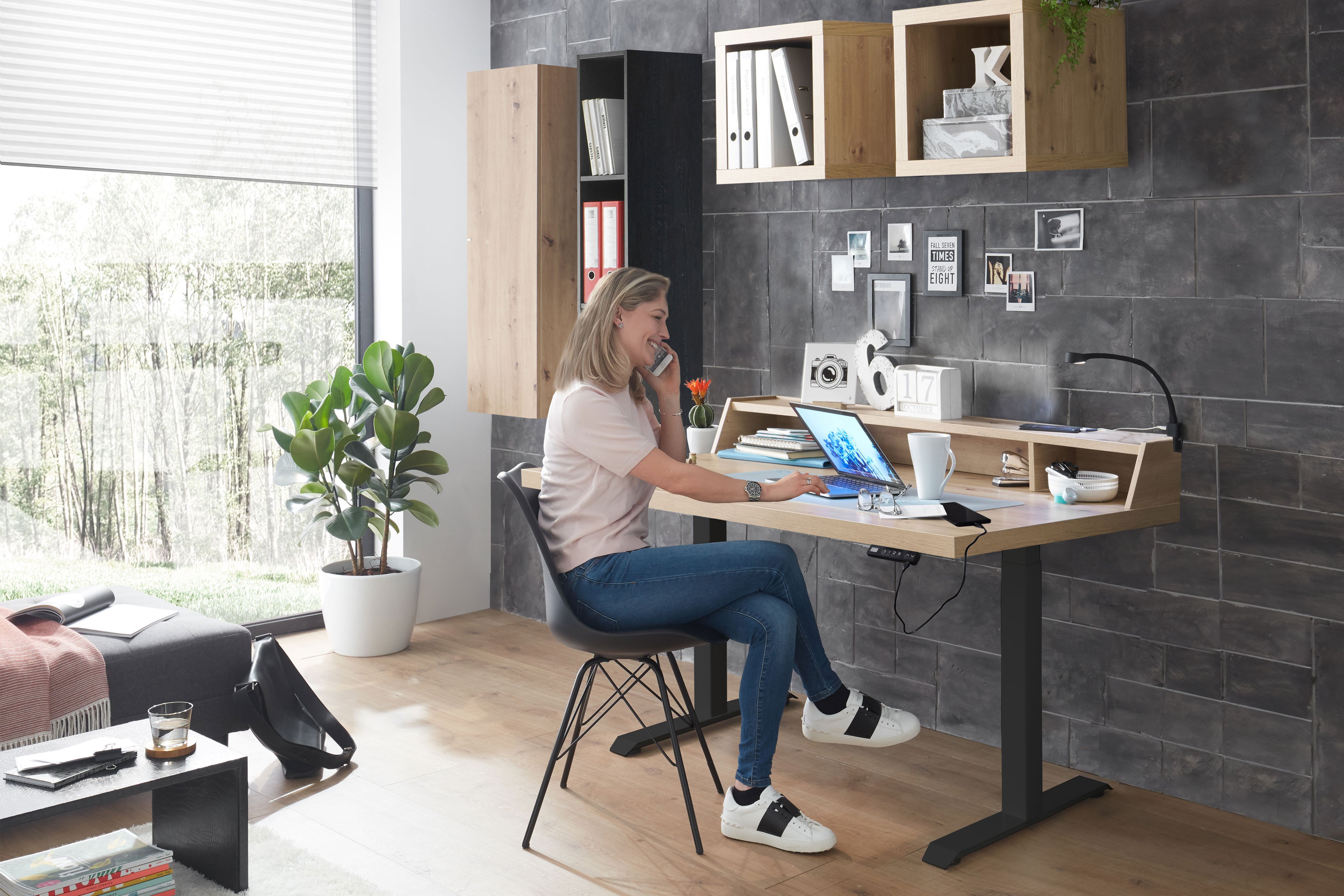 Mäusbacher Big System Office Schreibtisch Asteiche | Möbel Letz - Ihr  Online-Shop | Schreibtische