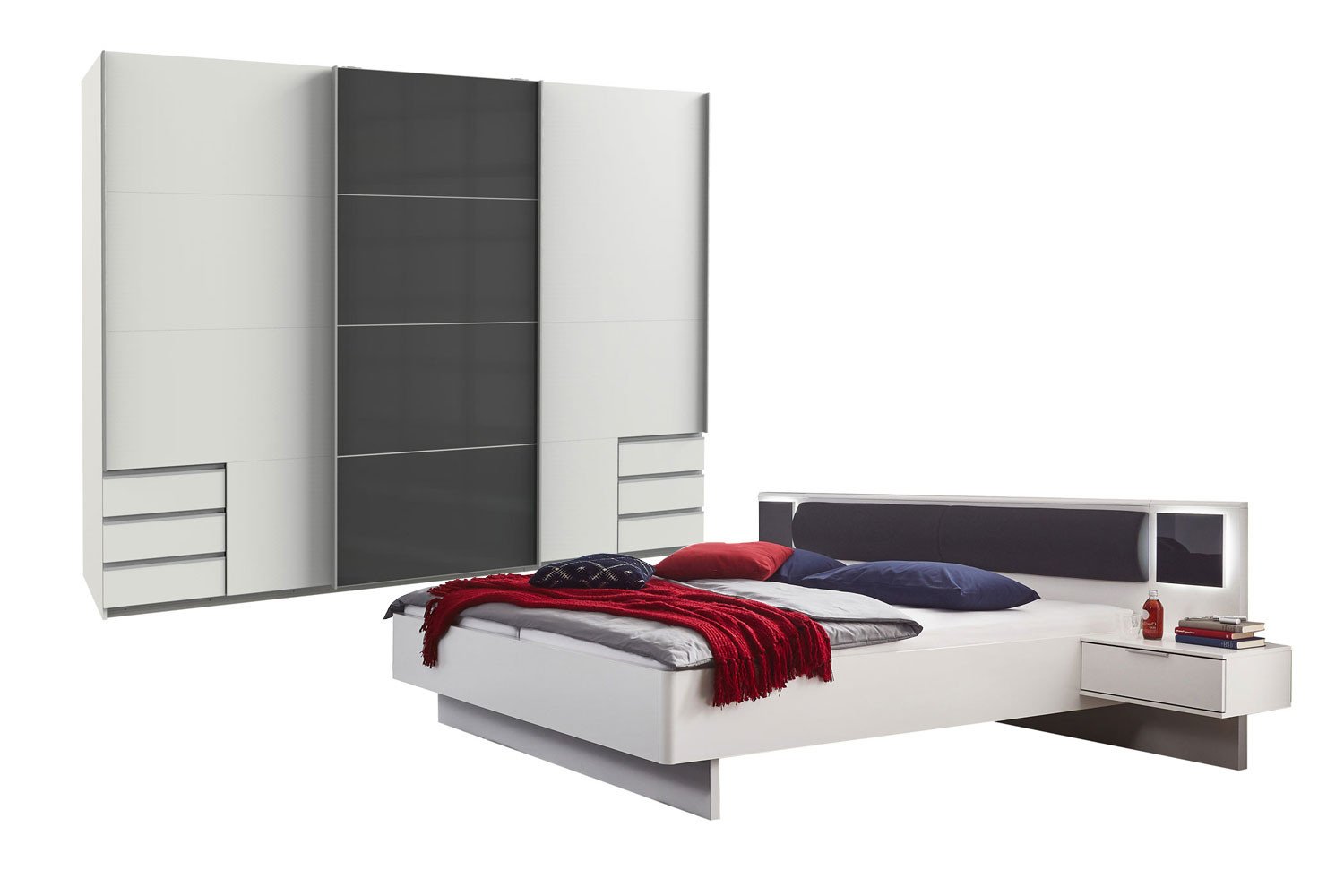 Valencia Weiß in - Wimex mit Online-Shop Letz Schlafzimmer Ihr grau | Möbel