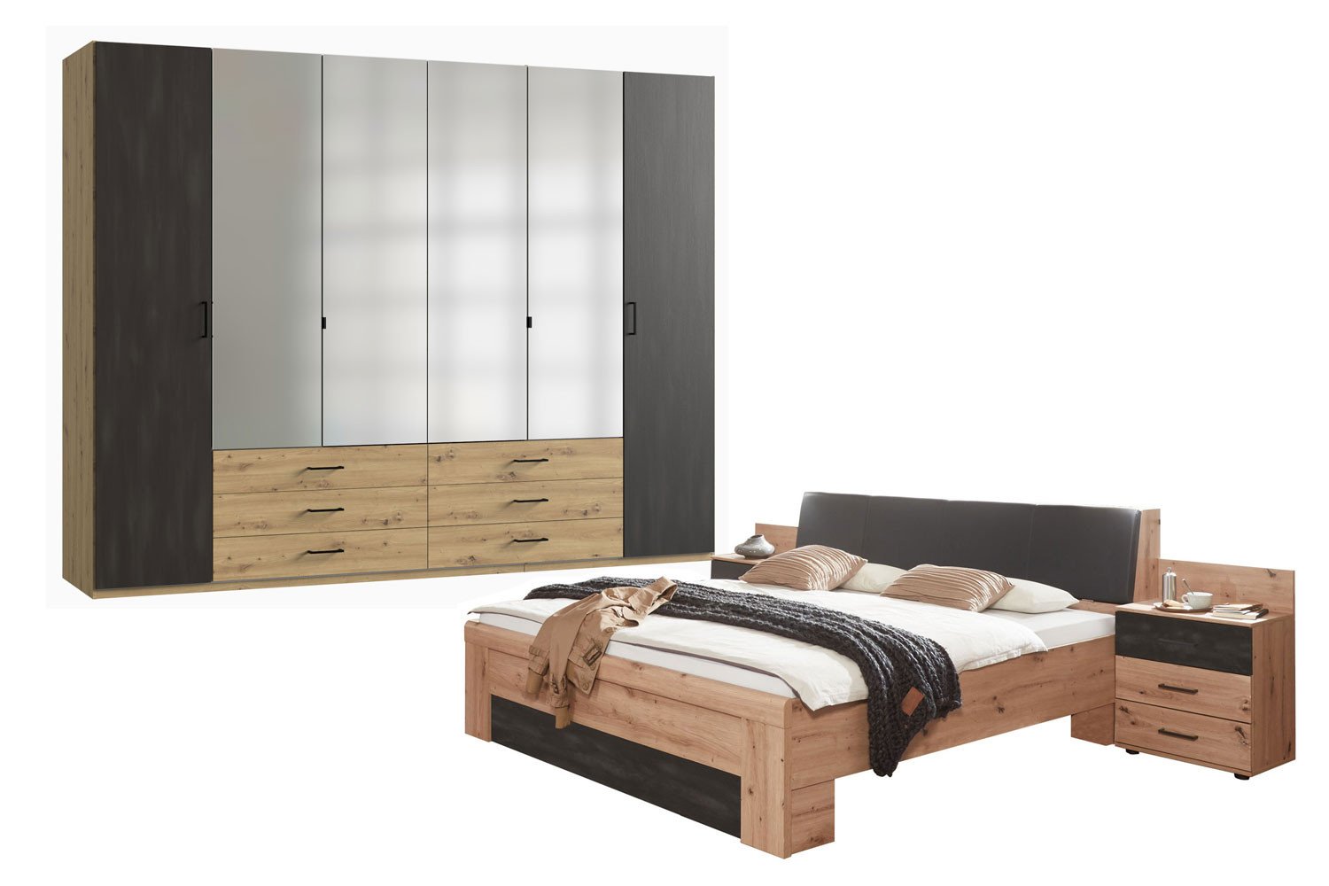Wimex Schlafzimmer Sulzbach in Artisan-Eiche | Möbel Letz - Ihr Online-Shop