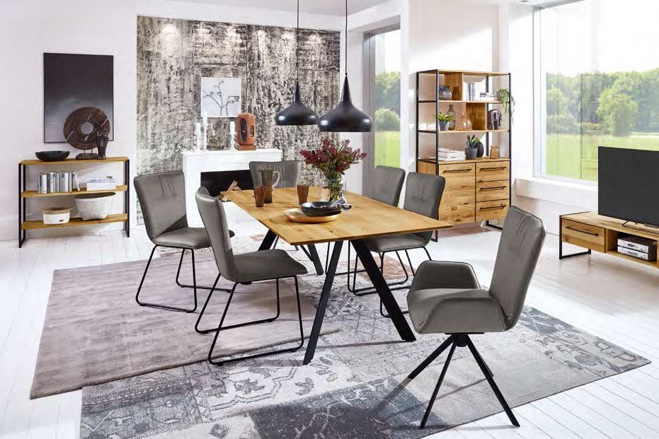 Niehoff Sitzmöbel Tisch Atelier mit Eisengestell | Möbel Letz - Ihr  Online-Shop