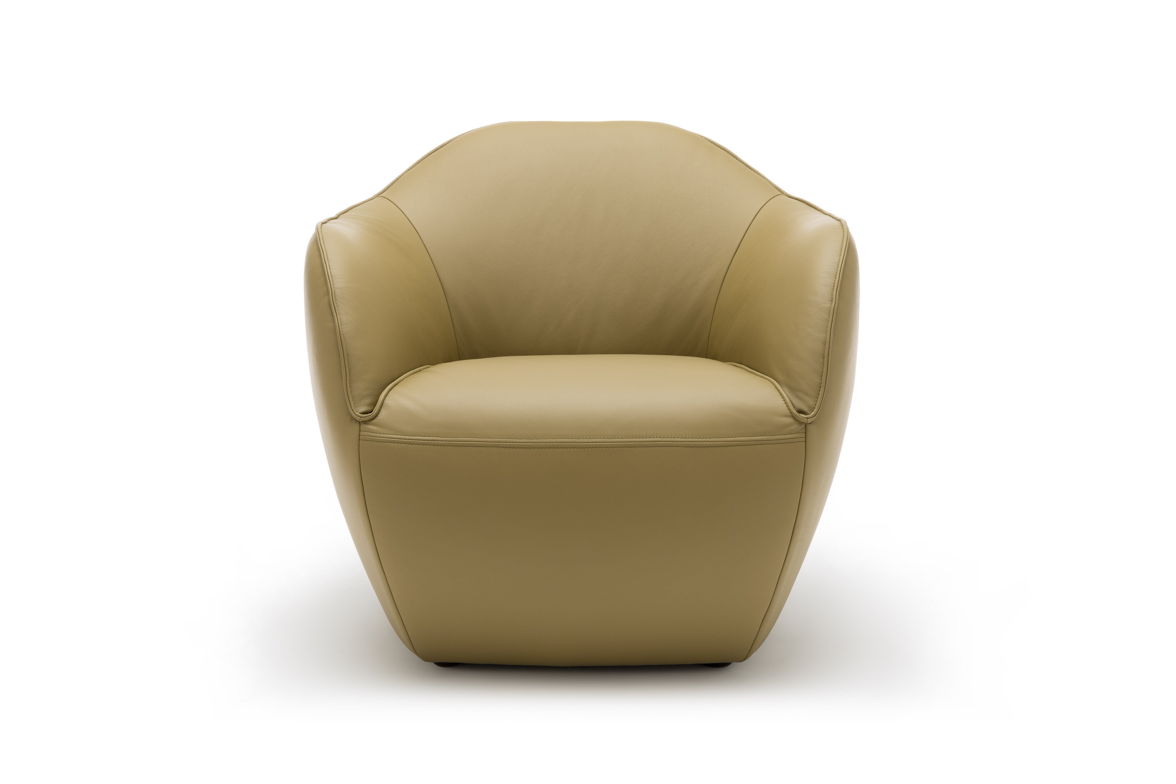 hülsta sofa hs.480 Letz Einzelsessel Gelbgrau - in Ihr Möbel Online-Shop 