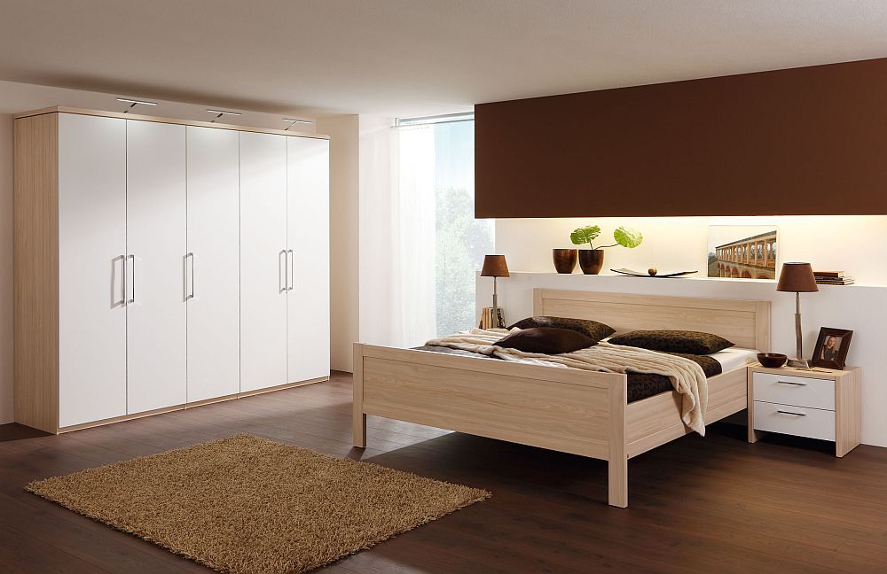 Schlafzimmer turin von nolte delbrück in weià ahorn. möbel letz ...