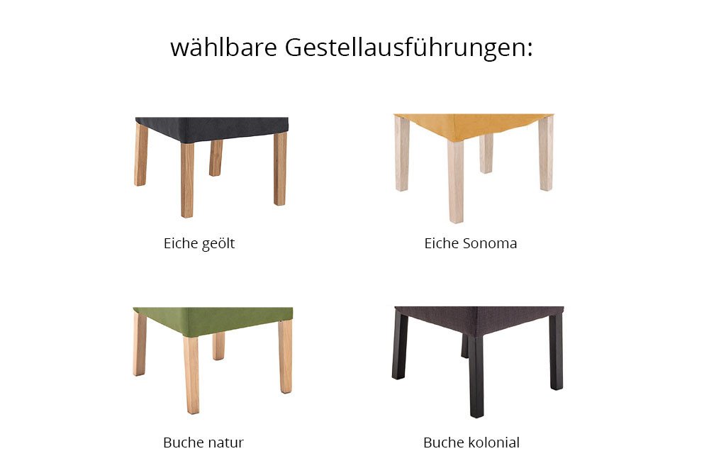 Kunstleder/ - Ihr Möbel Stuhl Eiche Online-Shop Letz | Fabius MCA Direkt