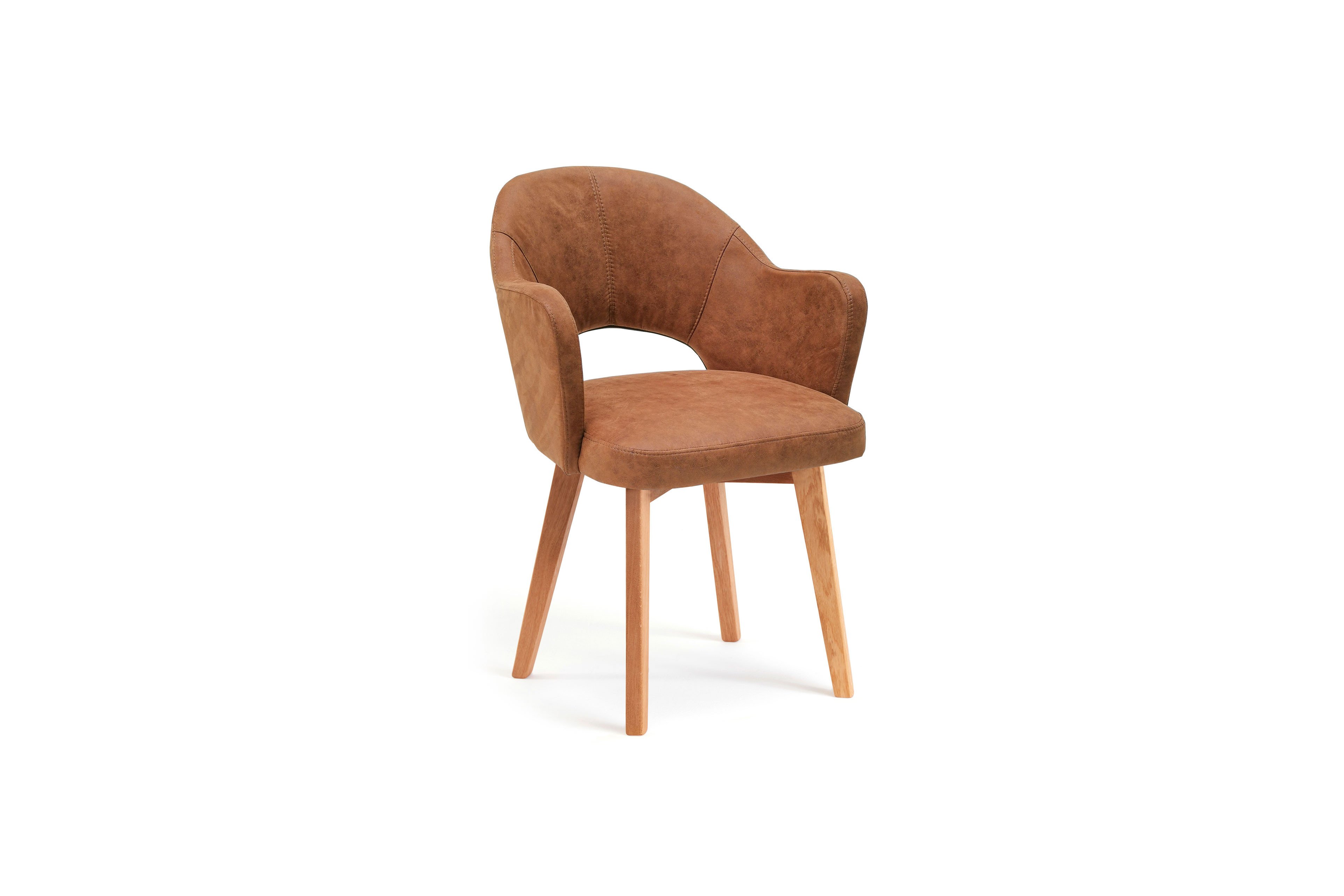 Schösswender Stuhl Toma T60 in Cognac | Möbel Letz - Ihr Online-Shop