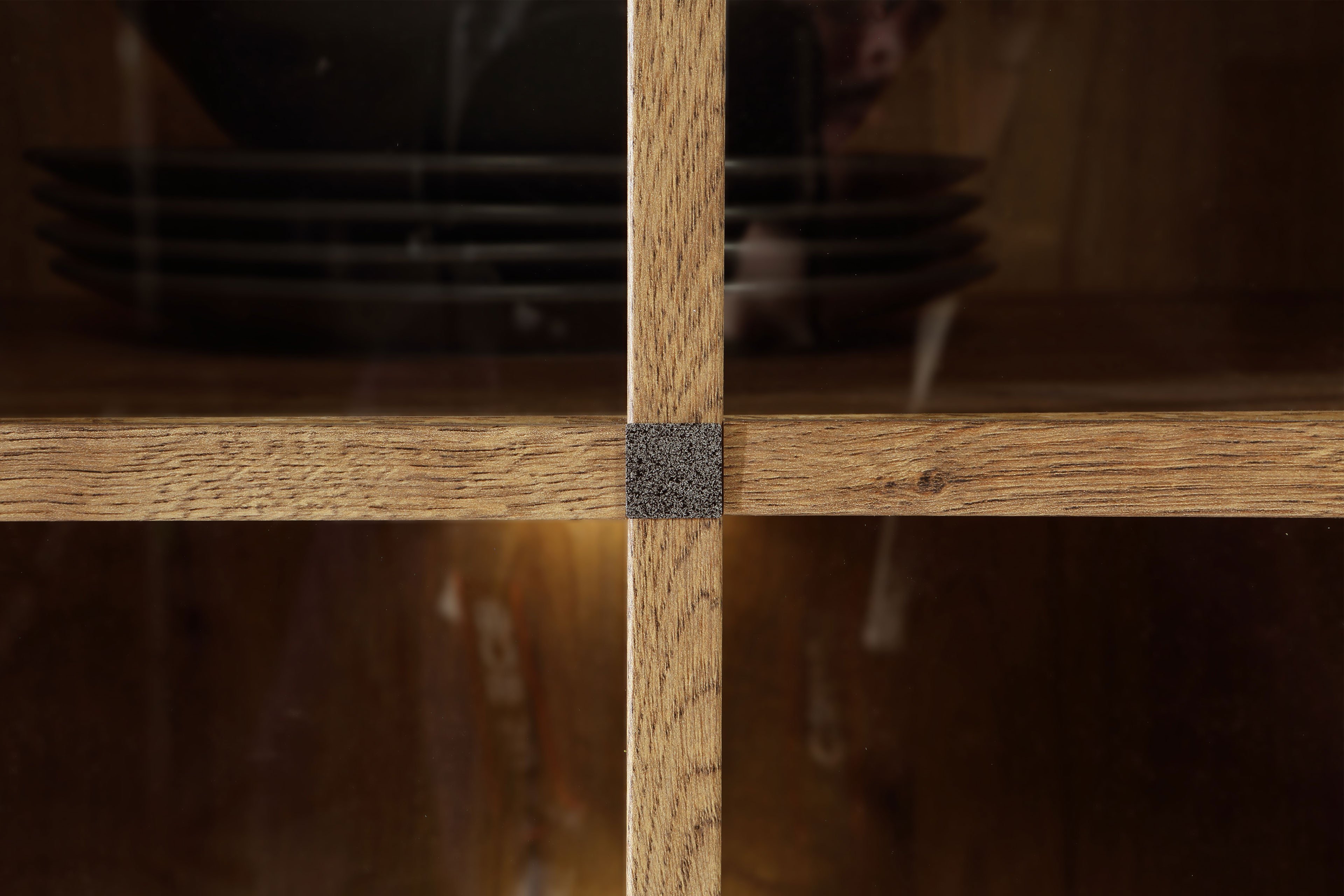 Forte Möbel Vitrine Kalikst ca. 75 cm breit in Waterford Oak | Möbel Letz -  Ihr Online-Shop