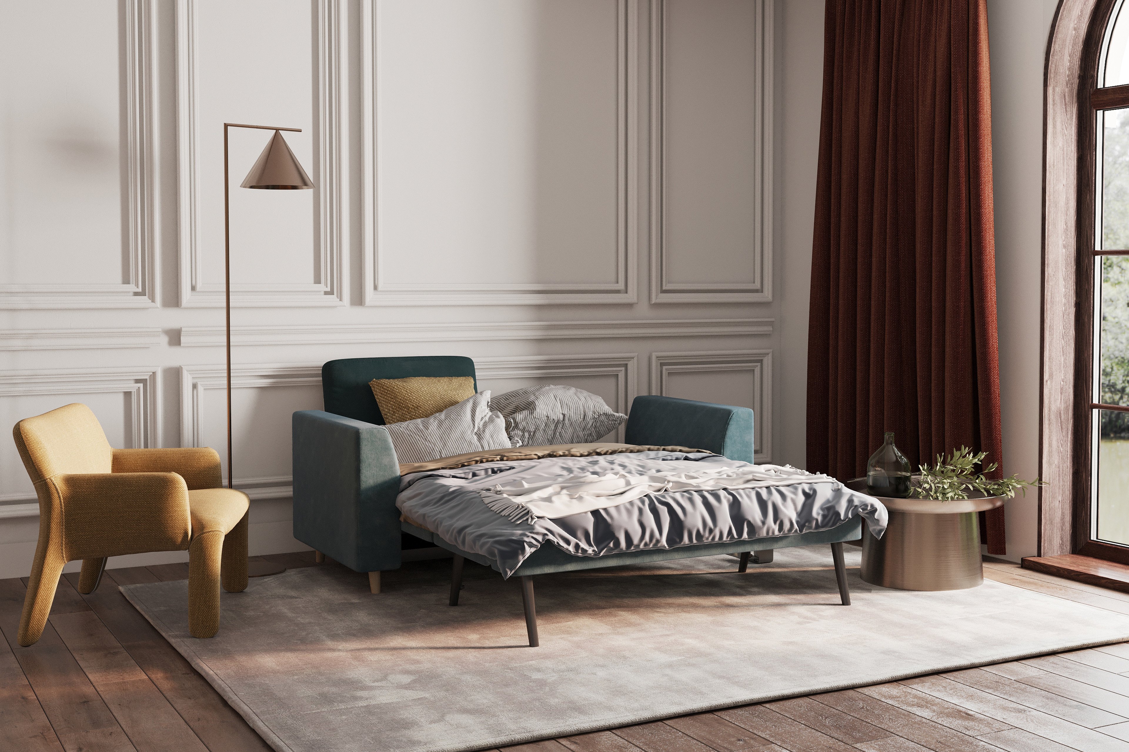 Ihr Grün-Blau Möbel in - Schlafsofa | Ruf Solanu Online-Shop Betten Letz