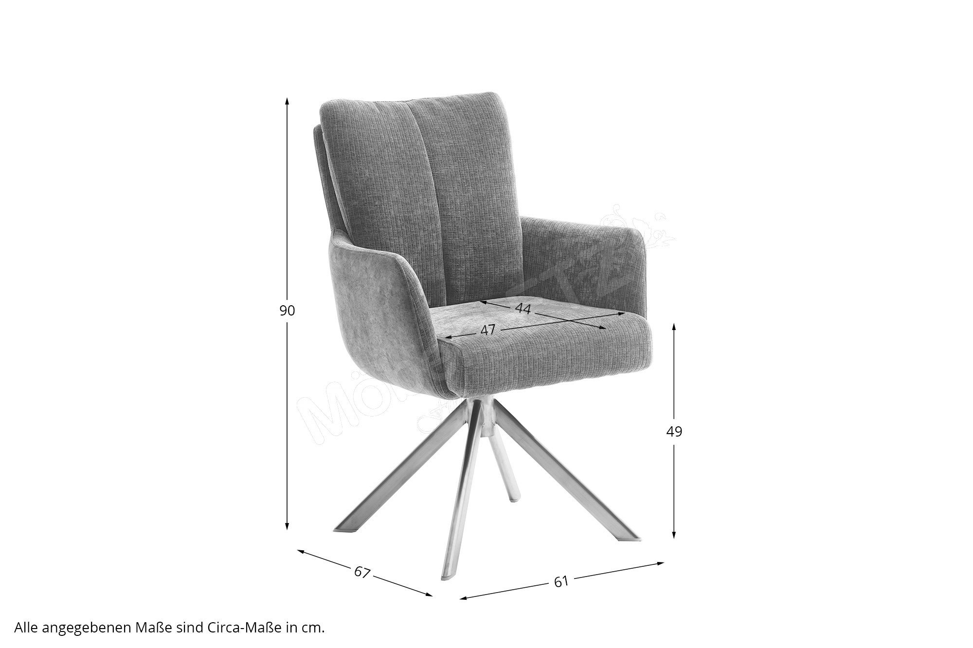 MCA furniture Stuhl Malia in Olive | Möbel Letz - Ihr Online-Shop