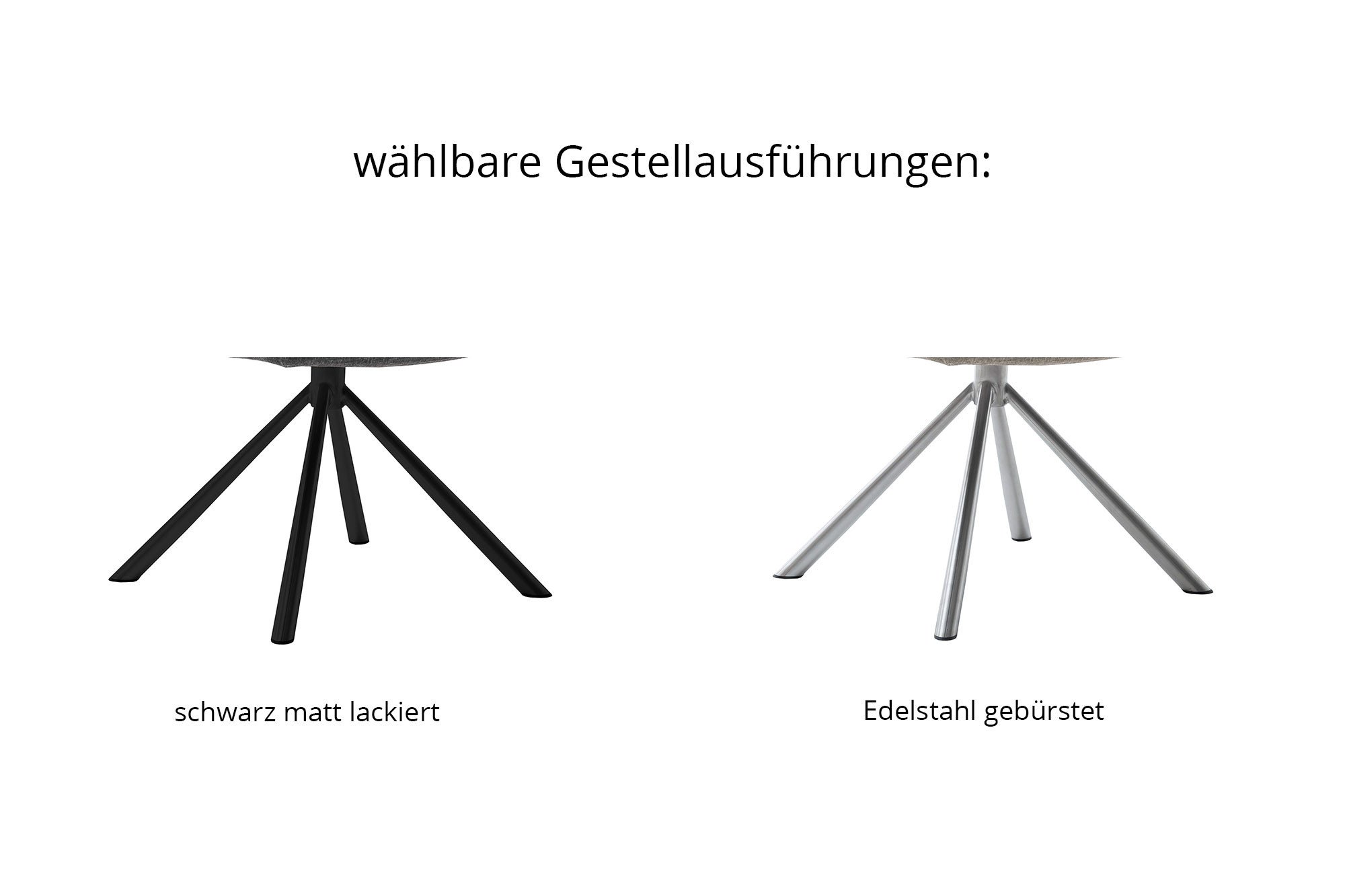 furniture Online-Shop Ihr von Kea | Letz Möbel mit - schwarzem Stativgestell MCA Stuhl