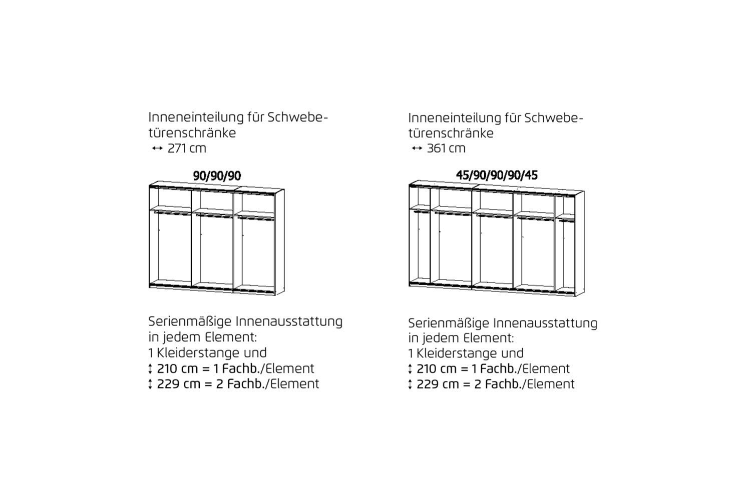 Rauch Kulmbach Schrank 3-türig Artisan-Eiche - weiß | Möbel Letz - Ihr  Online-Shop