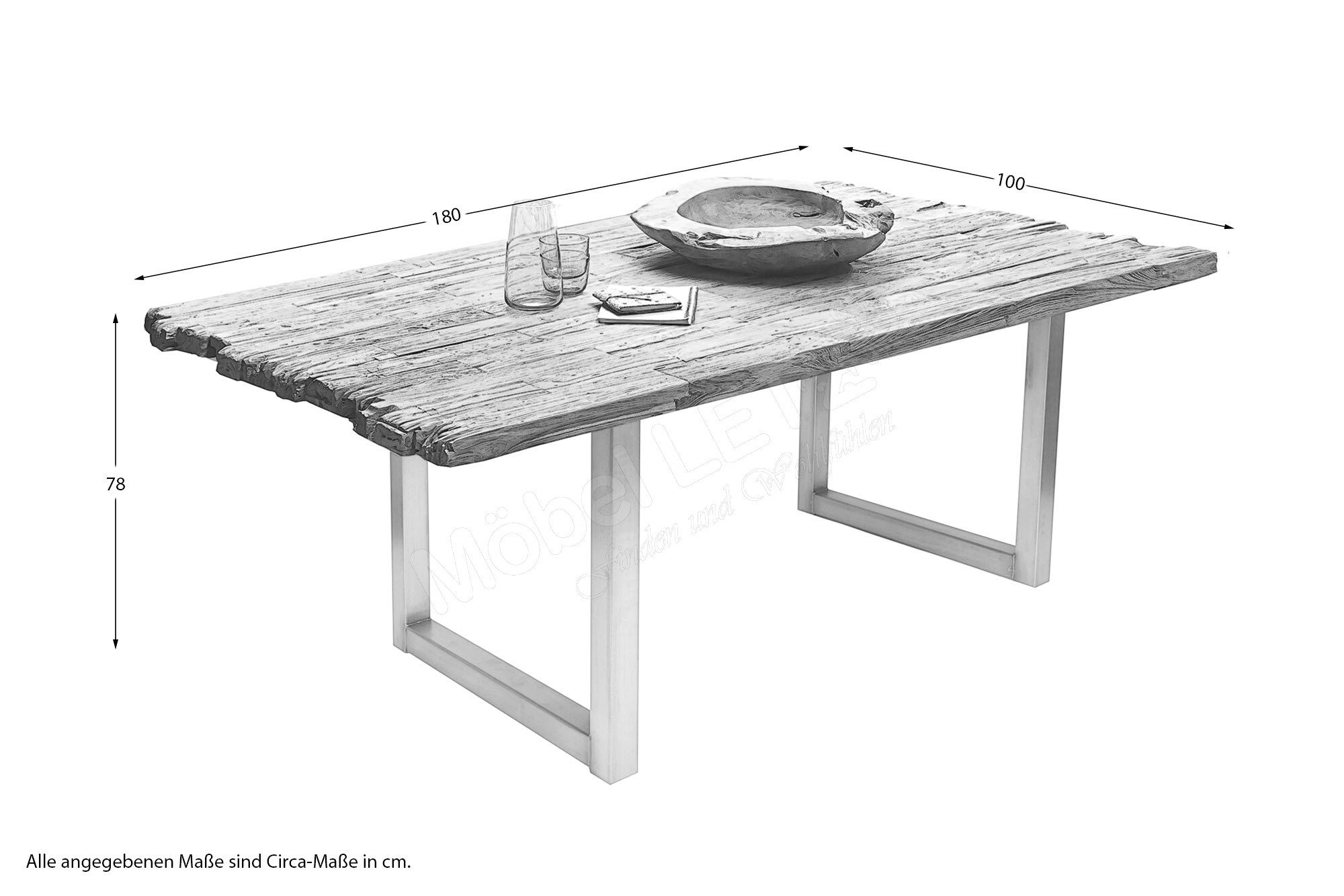 Letz & | aus Ihr Möbel Online-Shop der Tops - Esstisch Möbel Tables Reihe SIT