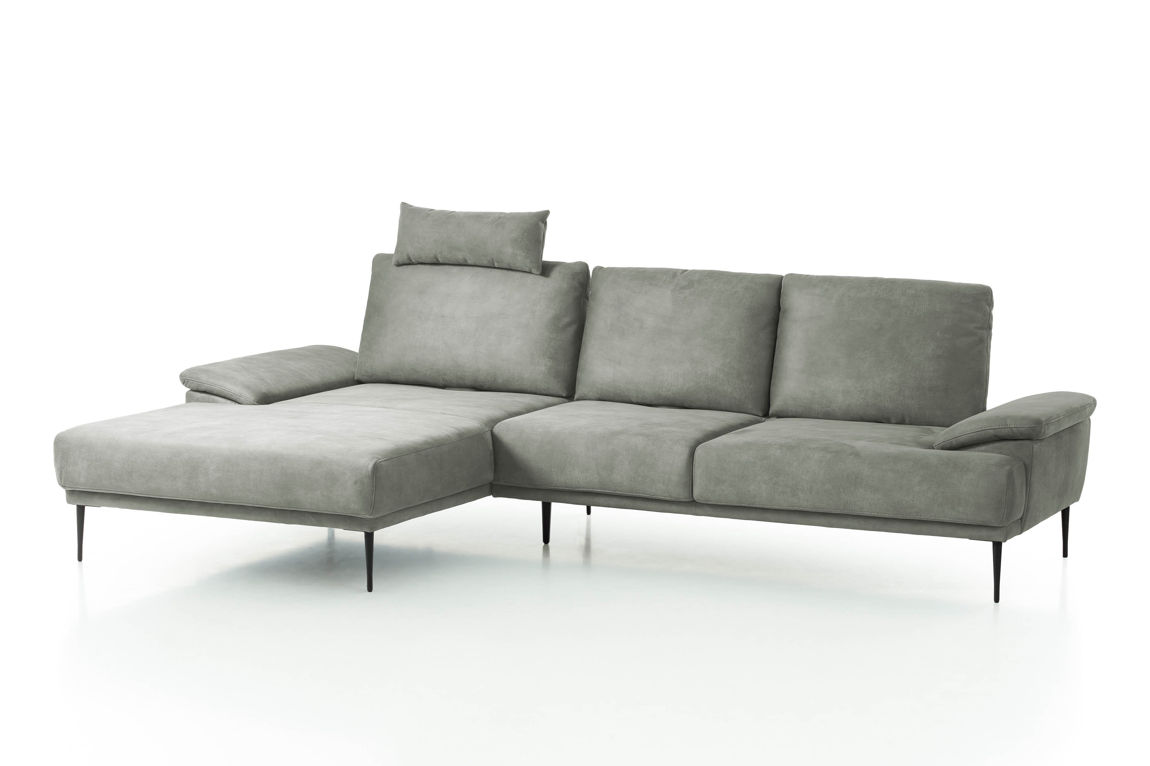 Exxpo by in Online-Shop - Letz Ihr Sofa Möbel L-Form Gala | mintgrau Ceyenne