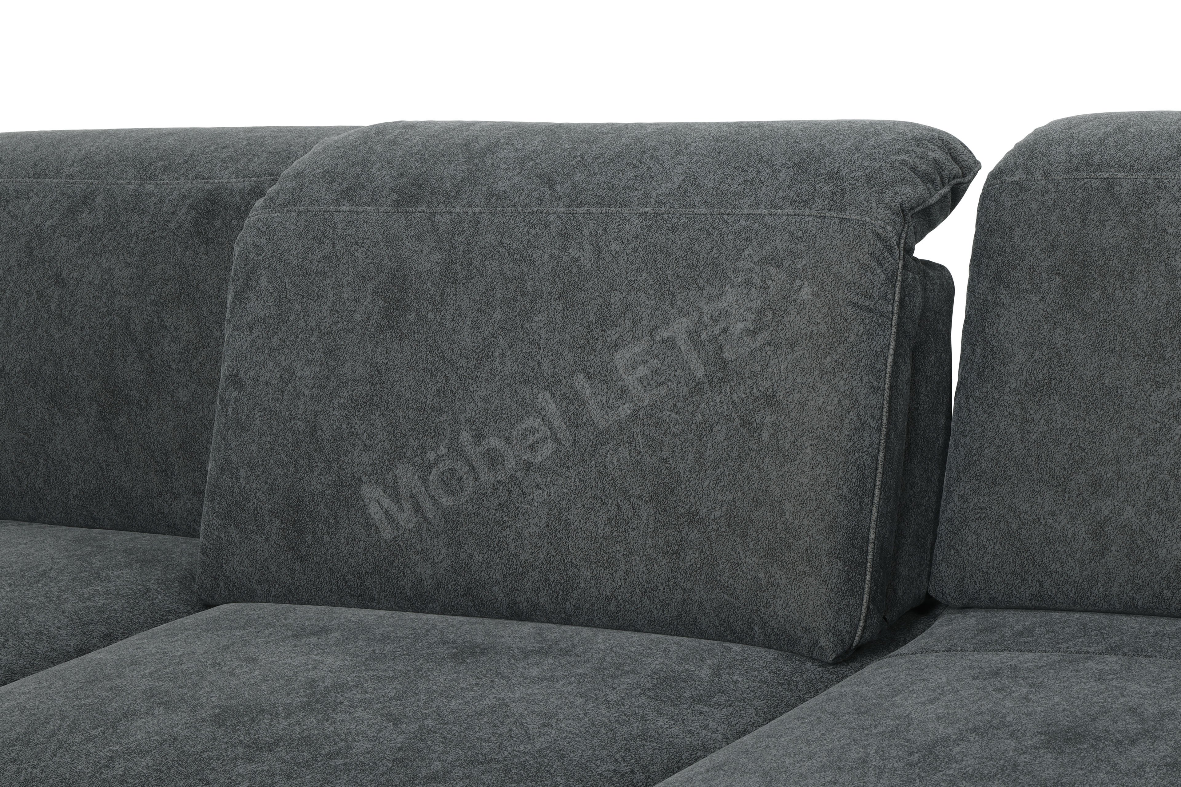 Dietsch Family Style 5 Sofa mit Armstütze und eingebautem Becherhalter