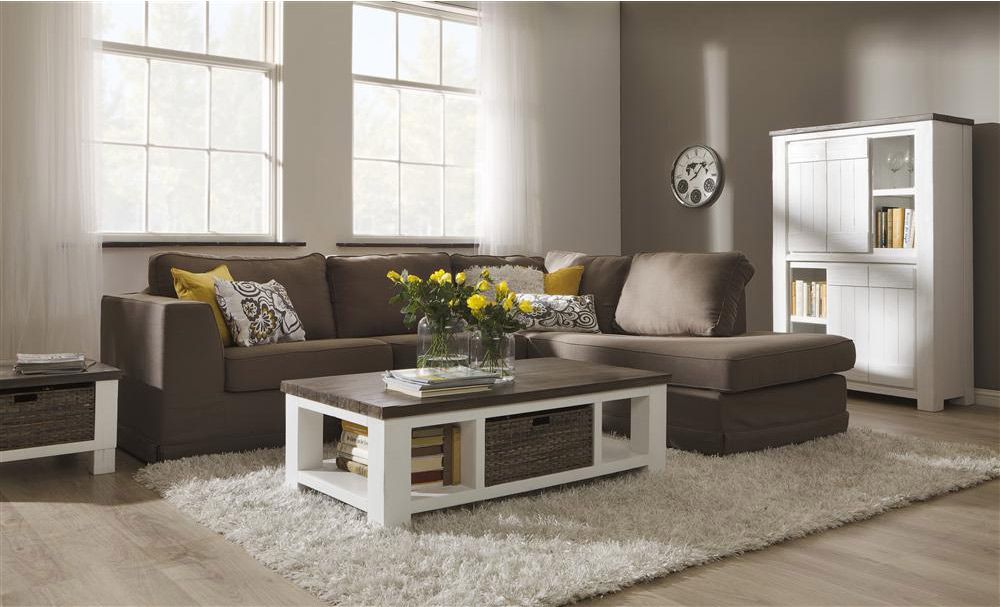 Woonkamer bruine bank: wonen. moderne woonkamer met bruine bank ...