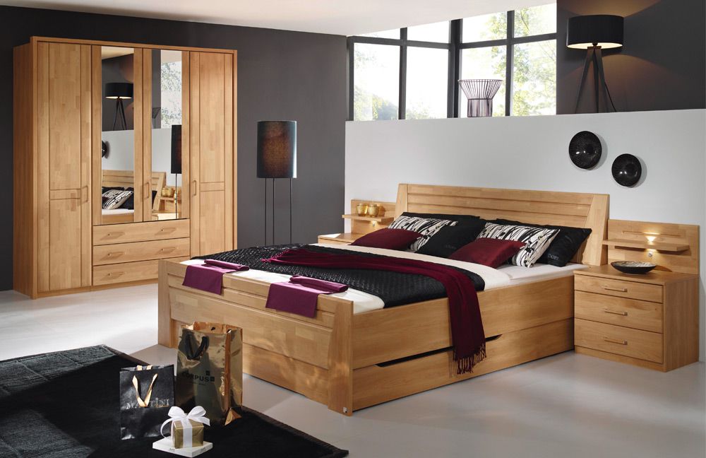 Schlafzimmer sitara von rauch steffen erle natur. möbel letz ...