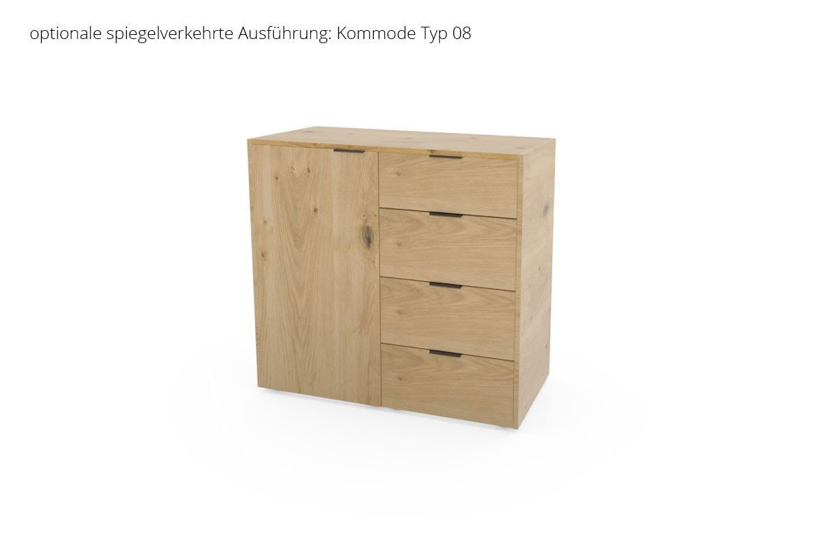 Eiche Online-Shop Möbel furniert 09 | Typ Kommode JUTZLER mit Ihr - Letz