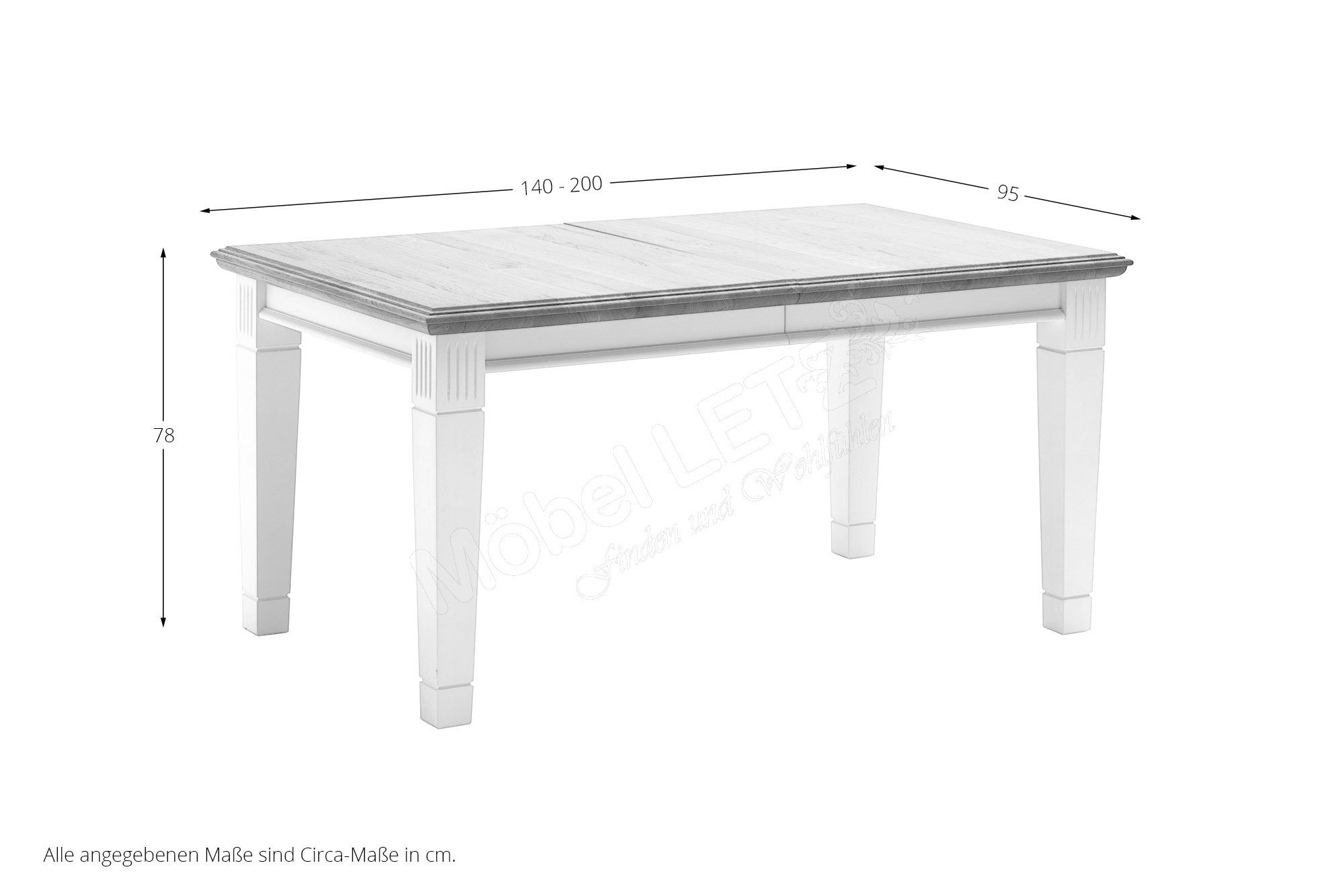 Gomab Essgruppe Nordic Home mit Ausziehtisch Möbel Letz Ihr