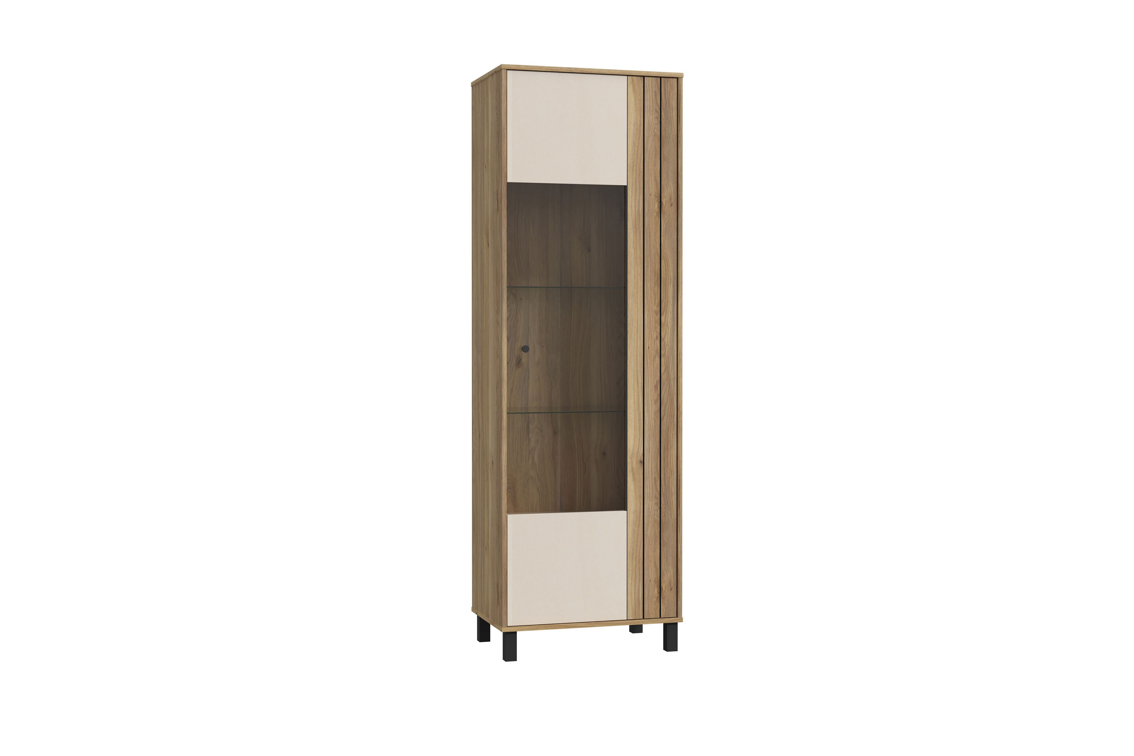 Möbel Möbel | Oak/ Mauvella Vitrine Forte Killarney Letz - sand Online-Shop Ihr