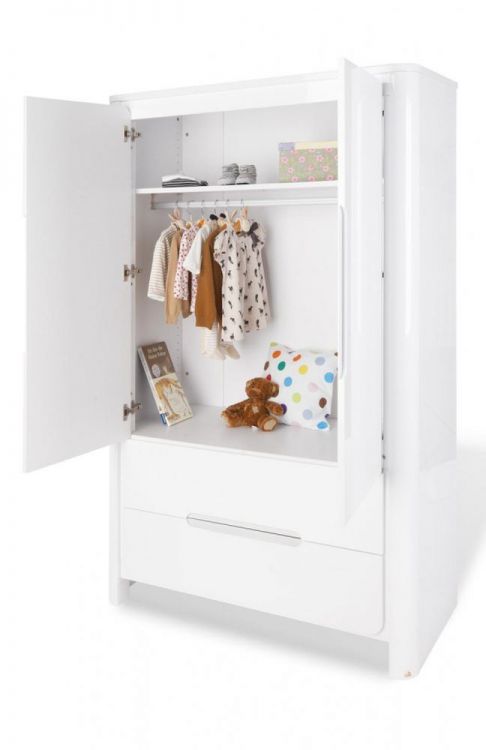 Babyzimmer Moon von Pinolino in Hochglanz weiß. Möbel Letz ...