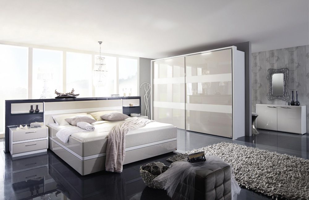 Schlafzimmer einrichtung weiÃ: schlafzimmereinrichtung mit ...