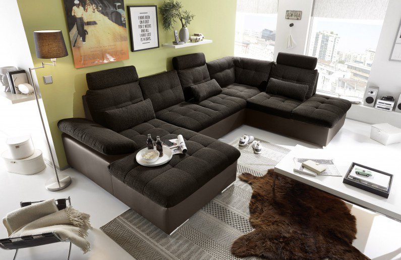 Jakarta von Black Red White - Sofalandschaft braun-chocolate