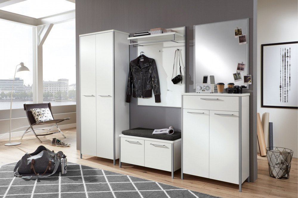 Limana von Voss - Garderobe Lack weiß