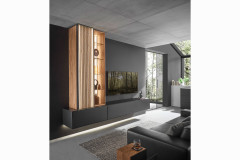 Selino von Hartmann - Esstisch mit Lamellen-Design