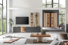 Selino von Hartmann - Esstisch mit Lamellen-Design