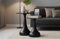 Black Smooth von SIT Möbel - Sideboard in Schwarz