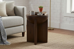 Rondura von SIT Möbel - Esstisch aus dunklem Mangoholz