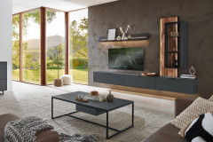 WM 2470 von Wöstmann - Sideboard in Lack graphitgrau