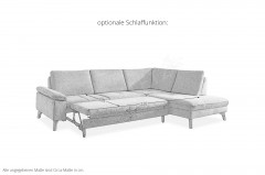 PP-LA24075 von Polipol - Ecksofa Ausführung rechts zinc