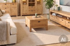 WZ-0306 von GK Möbelvertrieb - Sideboard I aus Wildeiche