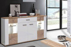 Forte Wohnwand Asta in Planked Eiche | Möbel Letz - Ihr Online-Shop