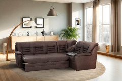 Merlin von Grant Factory - Eckcouch Variante rechts kastanie