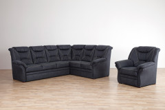 Nelson-LE18 von Grant Factory - Sofaecke Variante rechts anthrazit