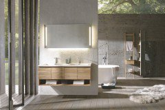 Vmontanara von Voglauer - Badezimmer in Wildeiche, lackiert